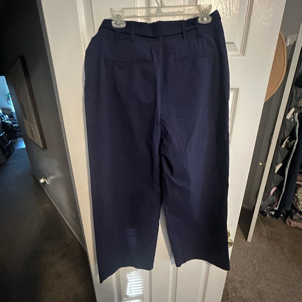 A New Day Deep Blue Trousers - Picture 2 of 5